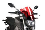 Windshield PUIG 6894R RAFALE red