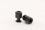 Spools PUIG 7184N SLIDER black M8