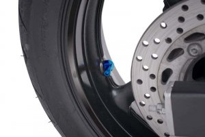 Valves for tubeless wheels PUIG 8100A blue D 8,3mm