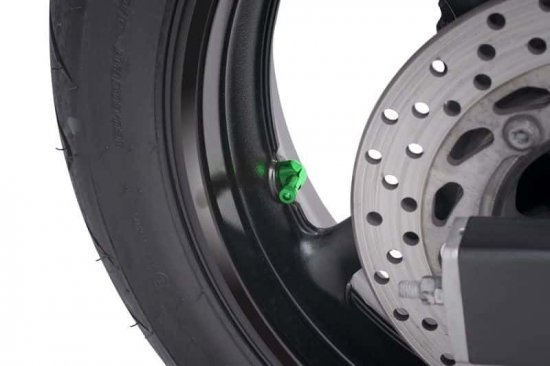 Valves for tubeless wheels PUIG green D 8,3mm for YAMAHA YZ 450 F