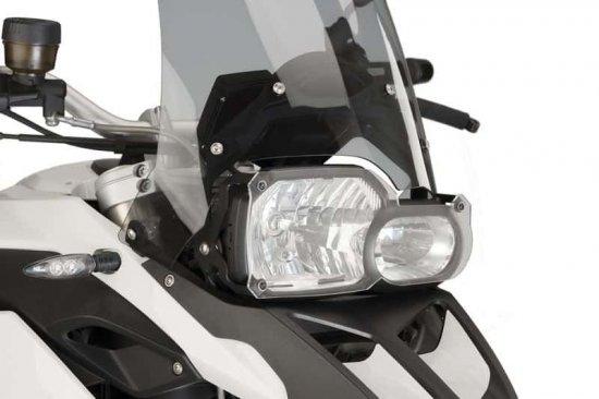 Headlight protector PUIG 8123W transparent