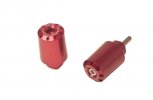 Bar ends PUIG 9008R LONG red