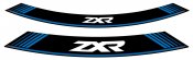 Rim strip PUIG 9292A ZXR blue set of 8 rim strips