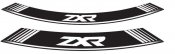 Rim strip PUIG 9292B ZXR white set of 8 rim strips