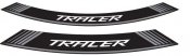 Rim strip PUIG 9293P TRACER silver set of 8 rim strips