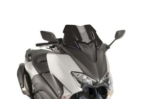 Windshield PUIG V-TECH LINE SPORT black