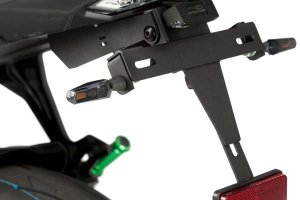 Turn signals PUIG STICK black rear, homologated