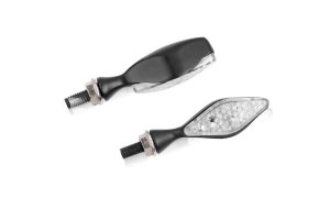 Turn signals PUIG SPARKLY black homologated