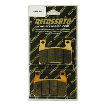 Brake pads ACCOSSATO AGPA105 ST