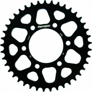 Rear ALU sprocket SUPERSPROX black 41T, 520