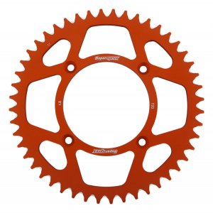 Rear ALU sprocket SUPERSPROX orange 48T, 520