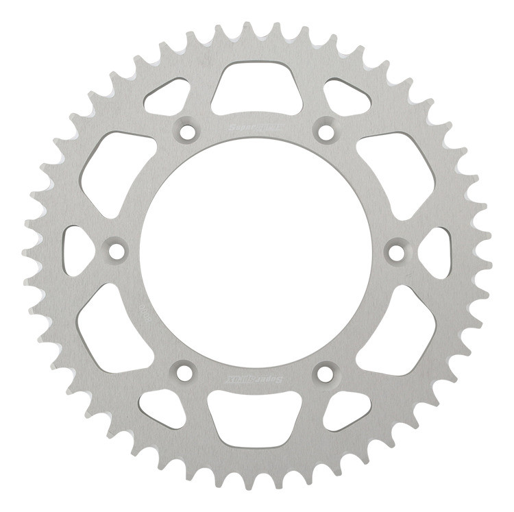 Rear ALU sprocket SUPERSPROX RAL-8000:49-SLV silver 49T, 520