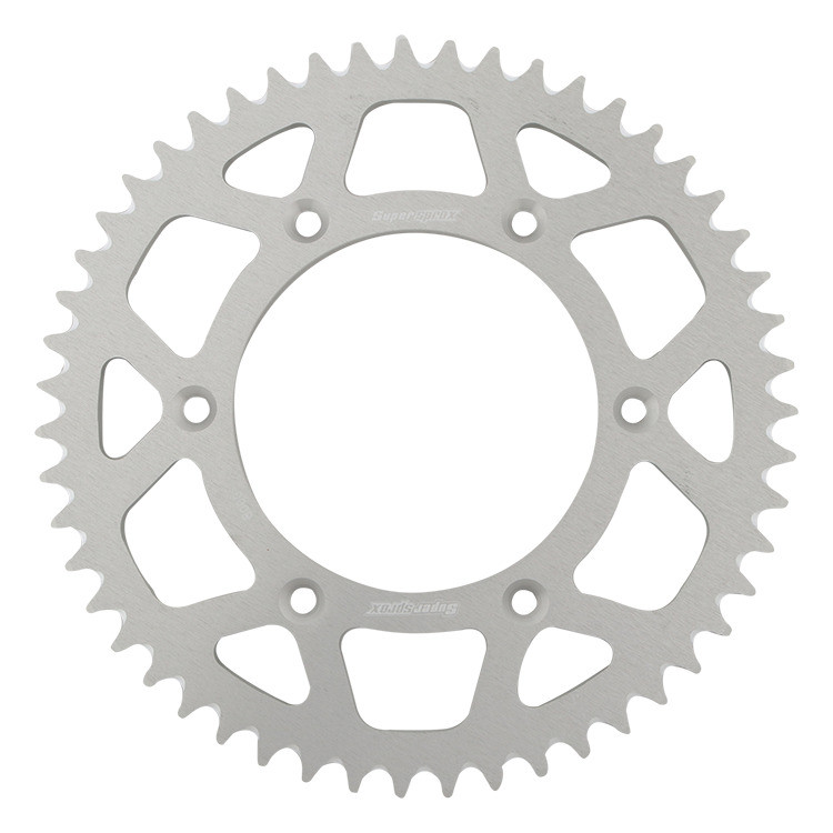 Rear ALU sprocket SUPERSPROX RAL-8000:51-SLV silver 51T, 520