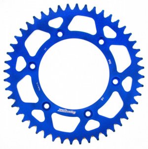 Rear ALU sprocket SUPERSPROX blue 48T, 520