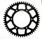 Rear ALU sprocket SUPERSPROX black 53T, 520