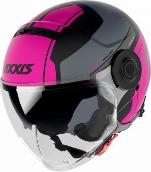 JET helmet AXXIS RAVEN SV ABS milano matt pink XS