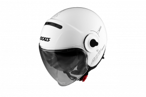 JET helmet AXXIS RAVEN SV ABS solid white gloss S