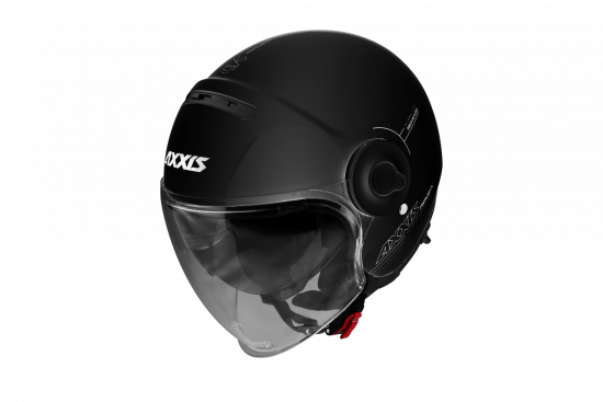 JET helmet AXXIS RAVEN SV ABS solid black matt XS for BETA RR 350