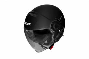 JET helmet AXXIS RAVEN SV ABS solid black matt S