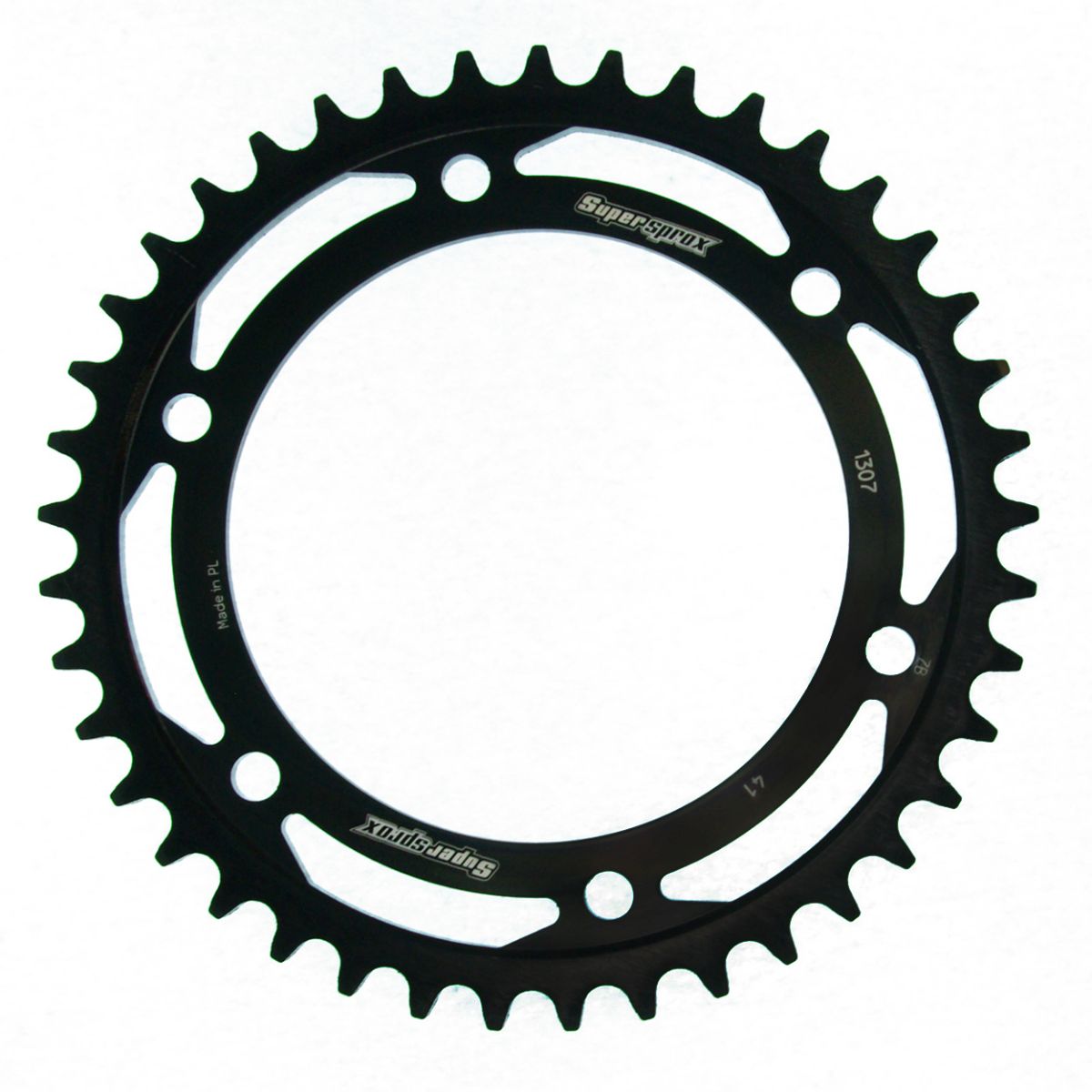 Rear sprocket SUPERSPROX RFE-1307:41-BLK black 41T, 525