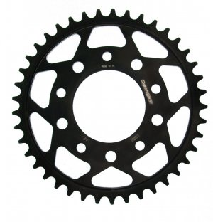 Rear sprocket SUPERSPROX RFE-1332:42-BLK black 42T, 525