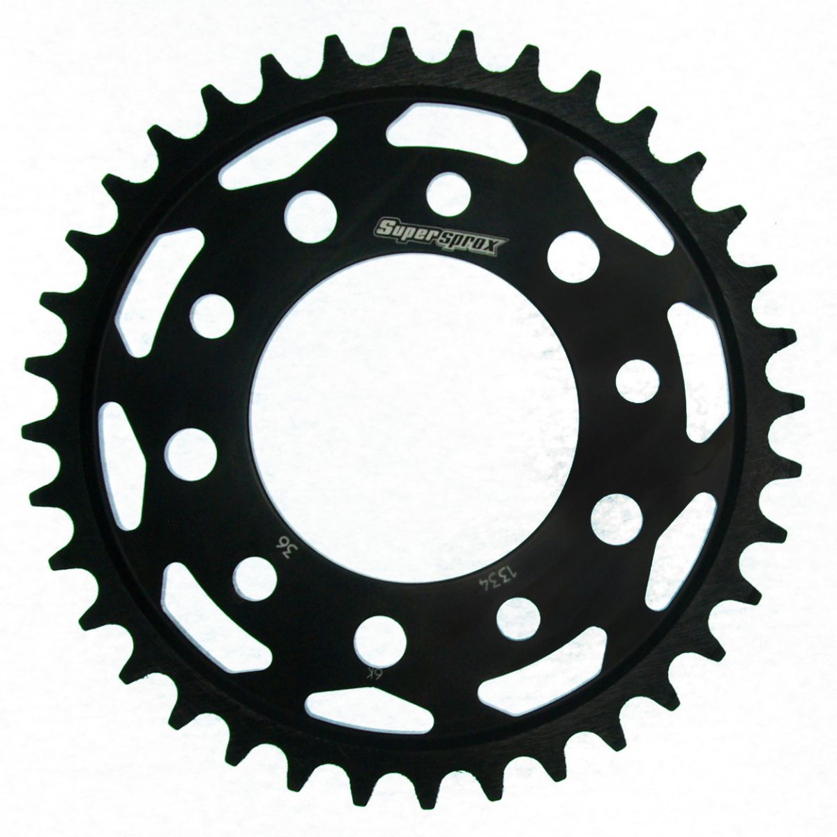 Rear sprocket SUPERSPROX RFE-1334:36-BLK black 36T, 530