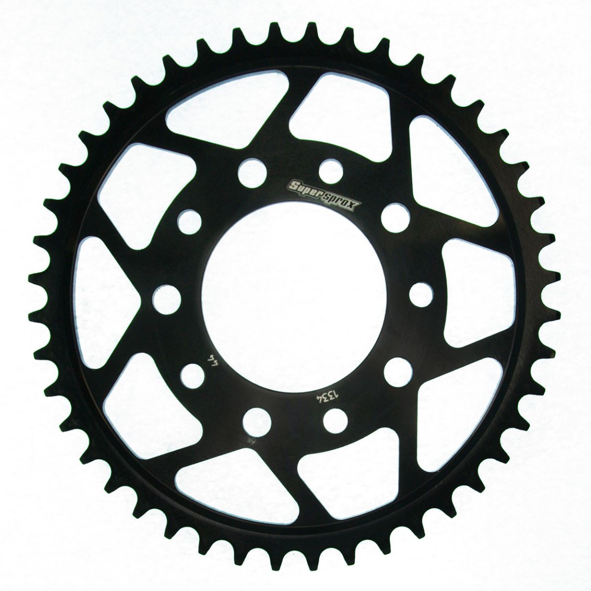 Rear sprocket SUPERSPROX RFE-1334:44-BLK black 44T, 530