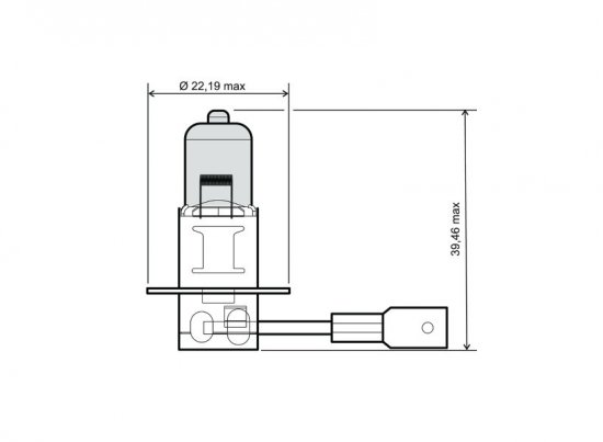 Lamp RMS 246510041 H3 12V 55W