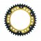 Rear sprocket SUPERSPROX STEALTH gold 42T, 520