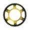 Rear sprocket SUPERSPROX STEALTH gold 52T, 520