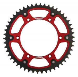 Rear sprocket SUPERSPROX STEALTH red 50T, 520