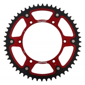 Rear sprocket SUPERSPROX STEALTH red 52T, 520