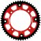 Rear sprocket SUPERSPROX STEALTH red 50T, 420