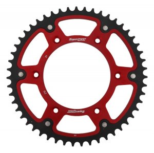 Rear sprocket SUPERSPROX STEALTH red 51T, 520