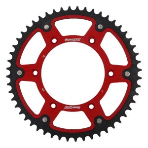 Rear sprocket SUPERSPROX STEALTH red 52T, 520