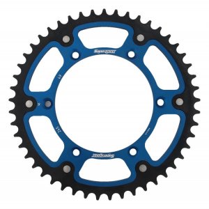 Rear sprocket SUPERSPROX STEALTH blue 49T, 520