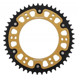 Rear sprocket SUPERSPROX STEALTH gold 47T, 520