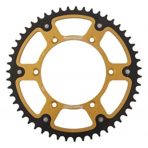 Rear sprocket SUPERSPROX STEALTH gold 51T, 520