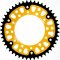 Rear sprocket SUPERSPROX STEALTH gold 47T, 520