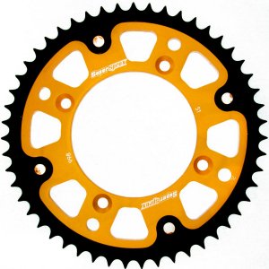 Rear sprocket SUPERSPROX STEALTH gold 51T, 428