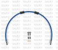 Rear brake hose kit Venhill GUZ-5001RB-SB POWERHOSEPLUS (1 hose in kit) Solid blue hoses, black fittings