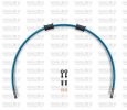 Rear brake hose kit Venhill GUZ-5001RB-TB POWERHOSEPLUS (1 hose in kit) Translucent blue hoses, black fittings