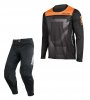 Set of MX pants and MX jersey YOKO TRE+KISA black; black/orange 36 (XL)