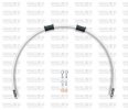 Rear brake hose kit Venhill KAW-2010RS-WT POWERHOSEPLUS (1 hose in kit) White hoses, stainless steel fittings