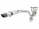 Full exhaust system 4x2x1 MIVV X.HO.0004.S7 SUONO Stainless Steel / Carbon Cap