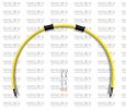 Rear brake hose kit Venhill YAM-7012RS-YE POWERHOSEPLUS (1 hose in kit) Yellow hoses, stainless steel fittings