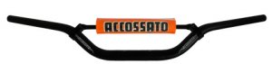 Handlebar ACCOSSATO aluminium, 28.5 mm black